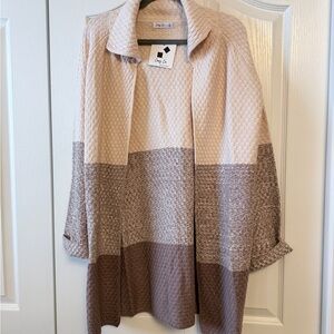 Long cardigan, new with tags